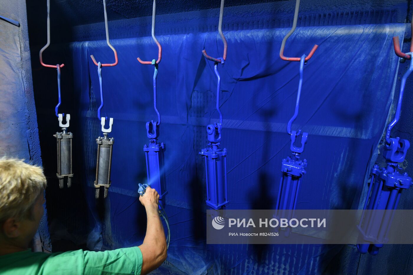 Работа мелитопольского завода "Гидросила"