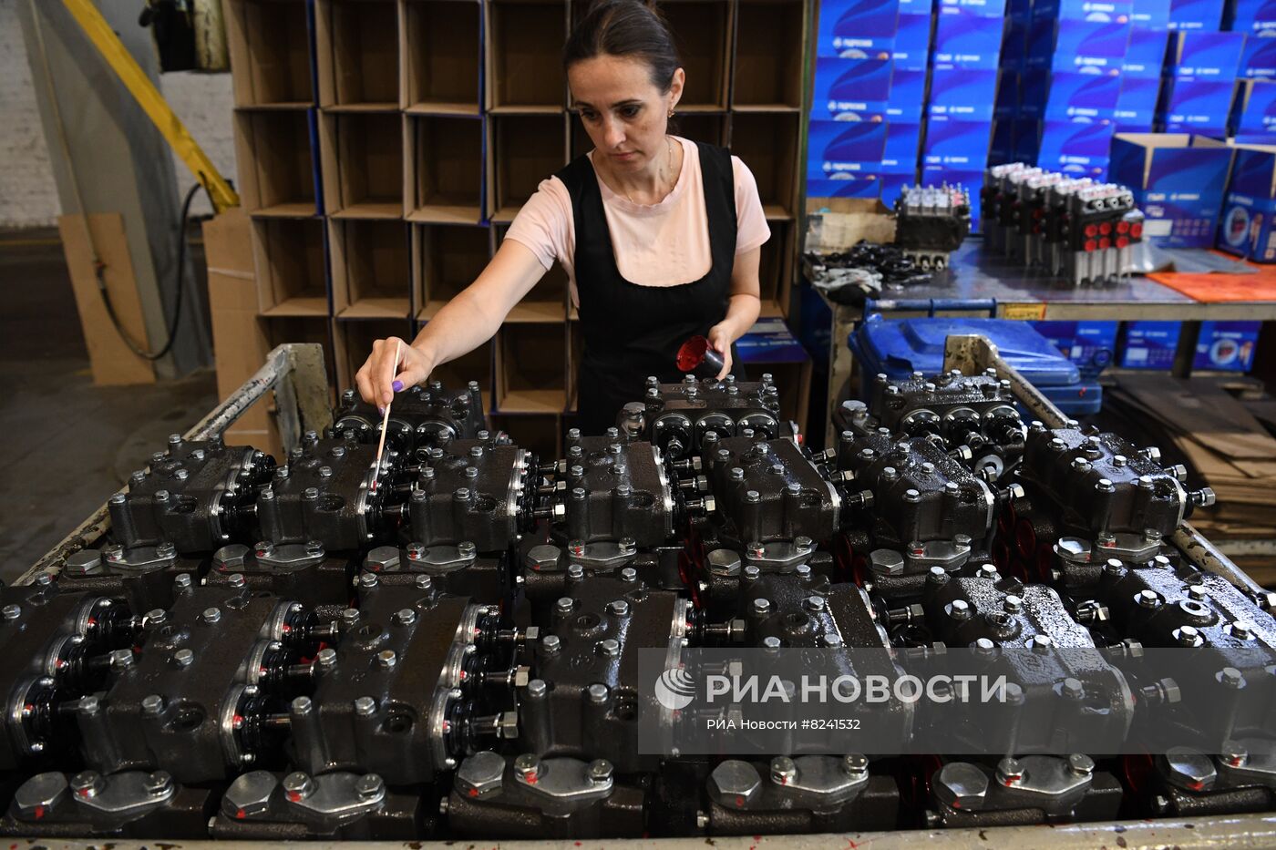 Работа мелитопольского завода "Гидросила"