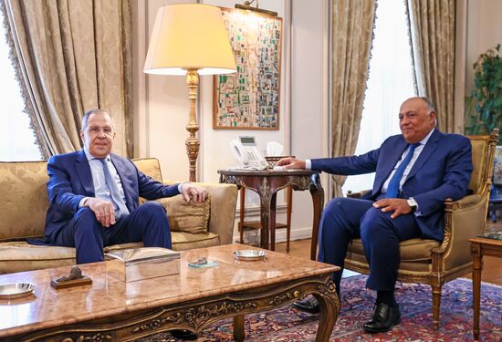 Визит главы МИД РФ С. Лаврова в Египет 