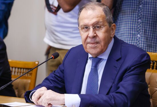 Визит главы МИД РФ С. Лаврова в Египет 