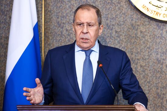Визит главы МИД РФ С. Лаврова в Египет 