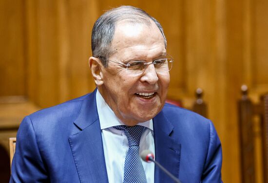 Визит главы МИД РФ С. Лаврова в Египет 