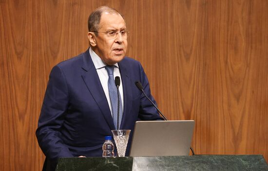 Визит главы МИД РФ С. Лаврова в Египет 