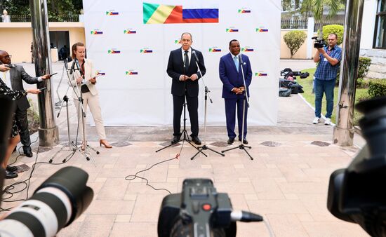 Визит главы МИД РФ С. Лаврова в Конго