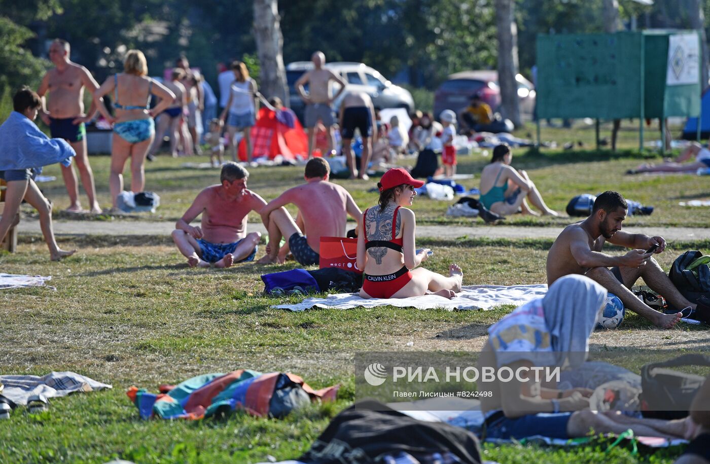 Жара в Екатеринбурге