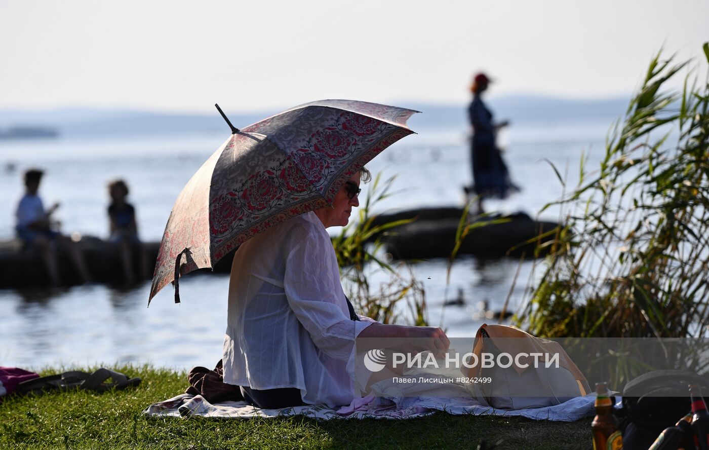 Жара в Екатеринбурге