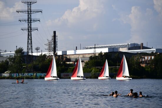 Жара в Екатеринбурге