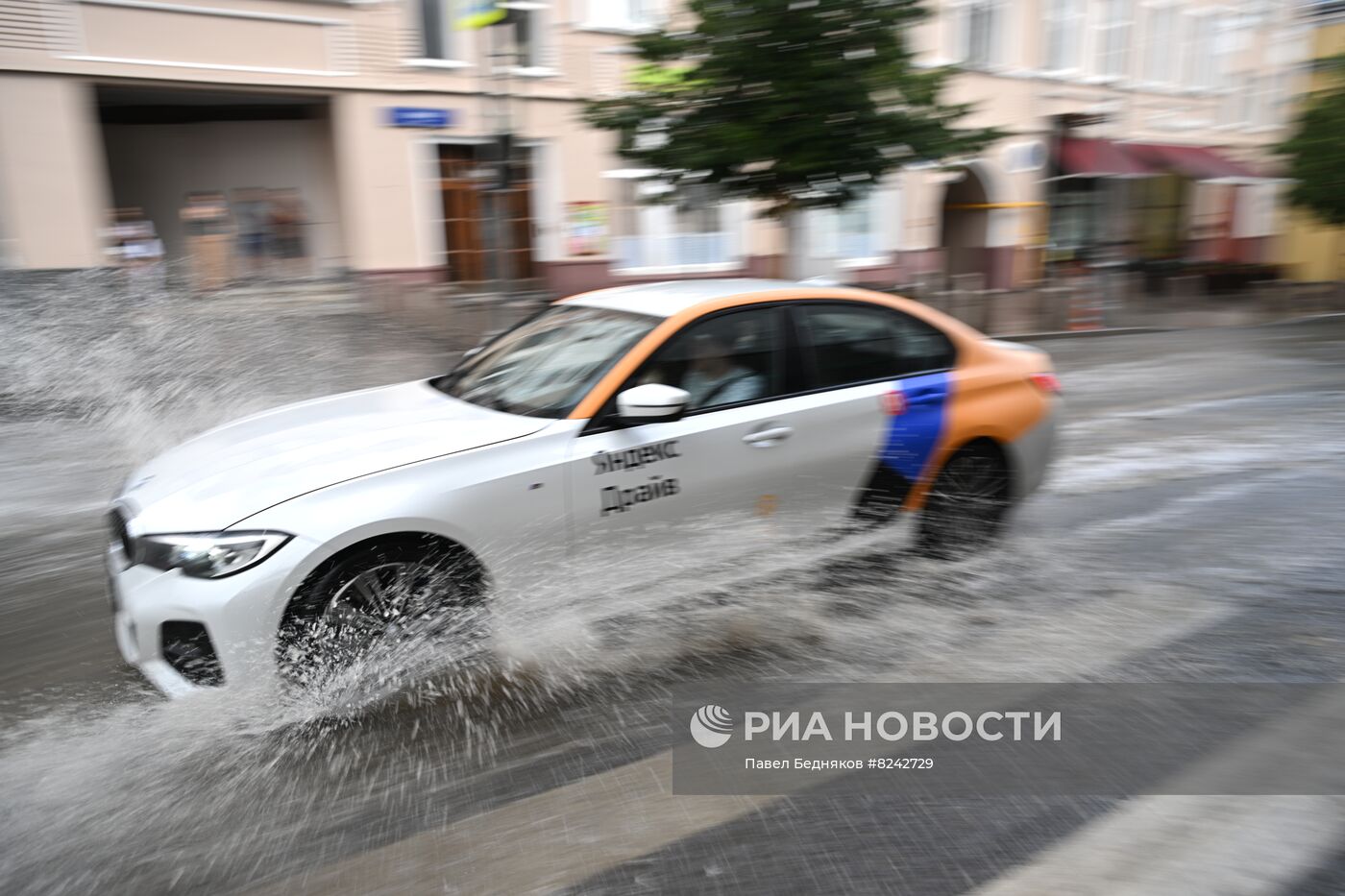 Дождь в Москве