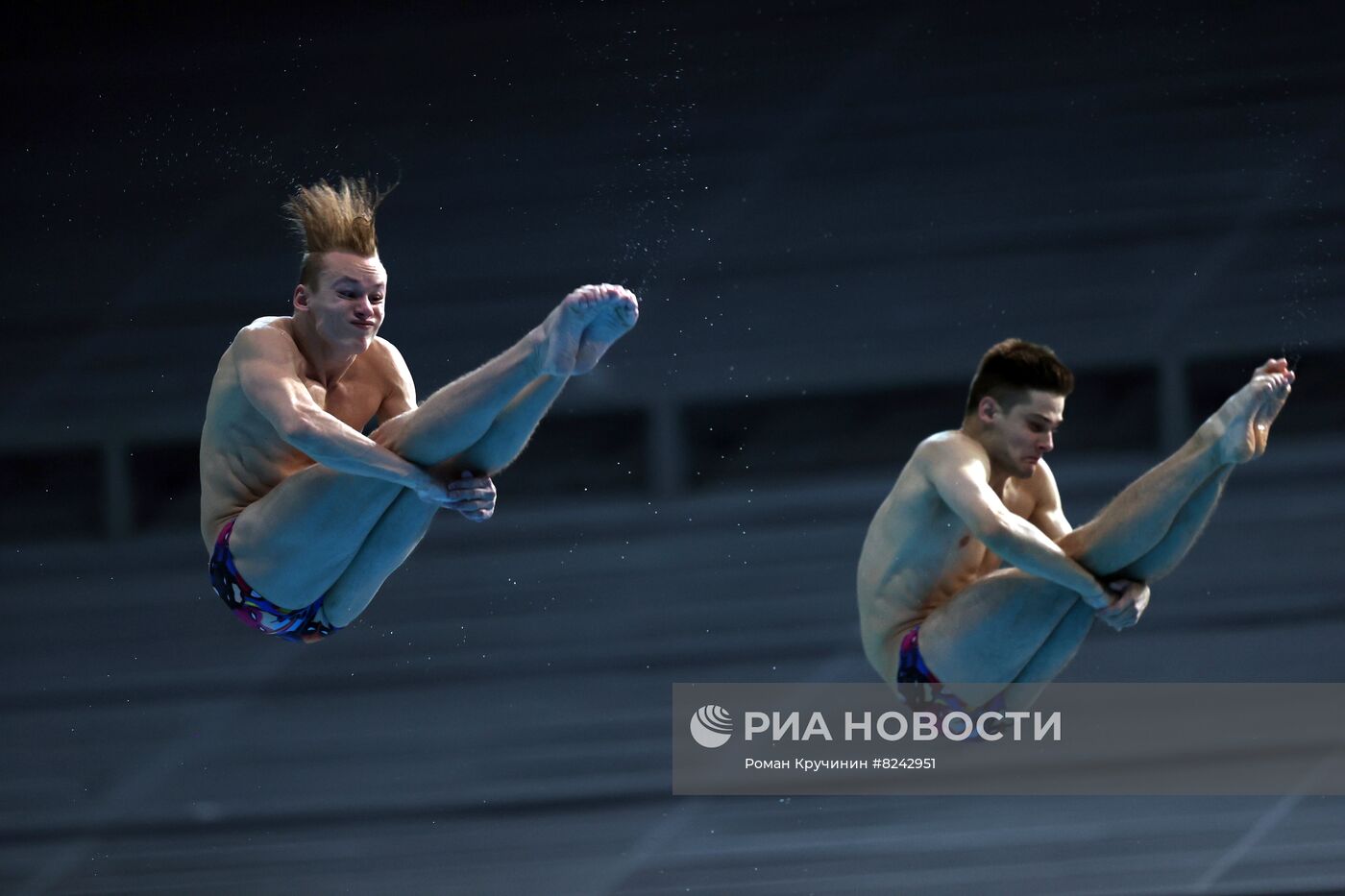 Синхронные прыжки. Кубок Дружбы. Мужчины. Трамплин 3 м