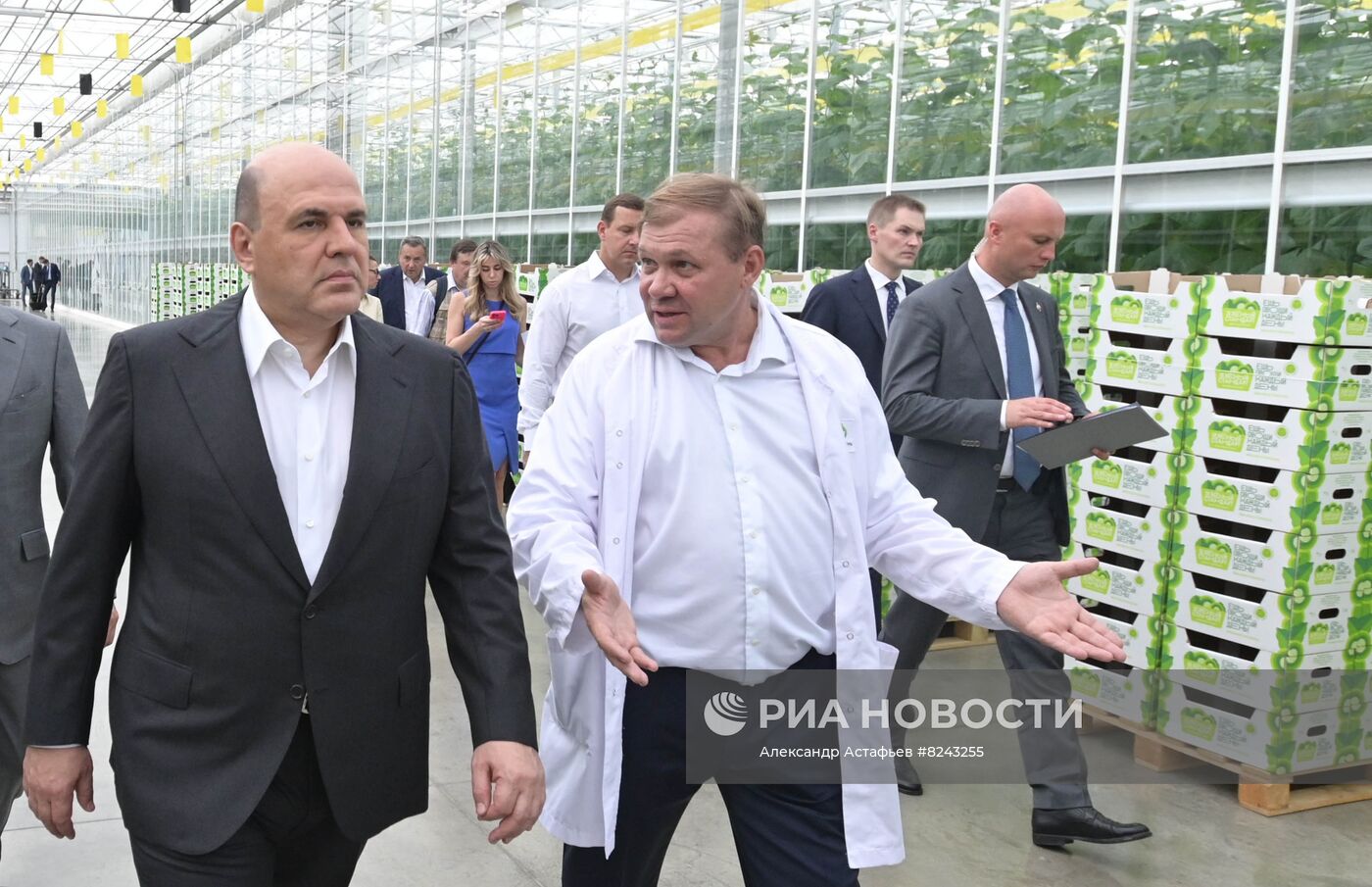 Рабочая поездка премьер-министра РФ М. Мишустина в Центральный федеральный округ