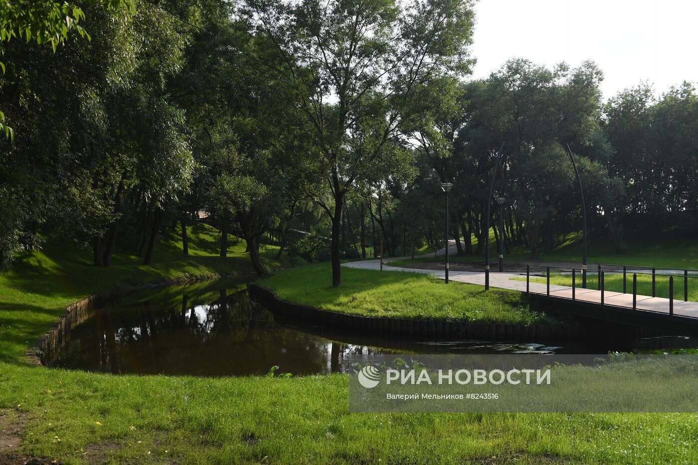 Ход благоустройства парка Яуза