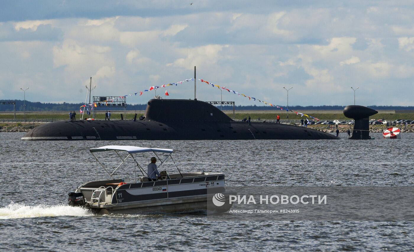 Генеральная репетиция парада ко Дню ВМФ 