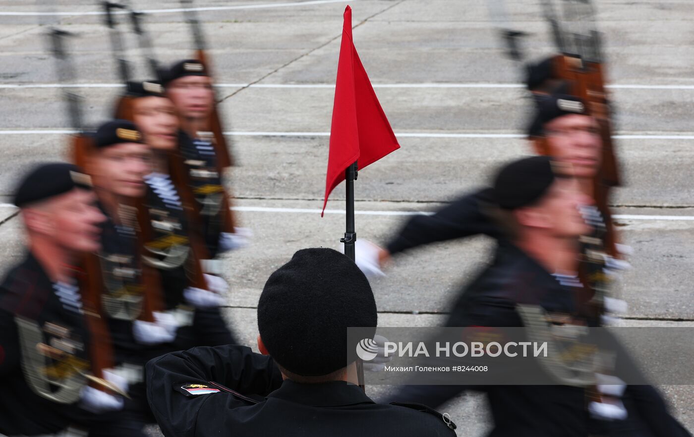 Генеральная репетиция парада ко Дню ВМФ 