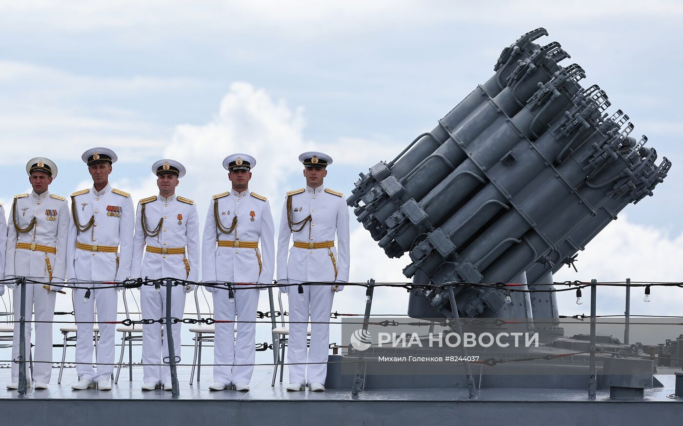 Генеральная репетиция парада ко Дню ВМФ 