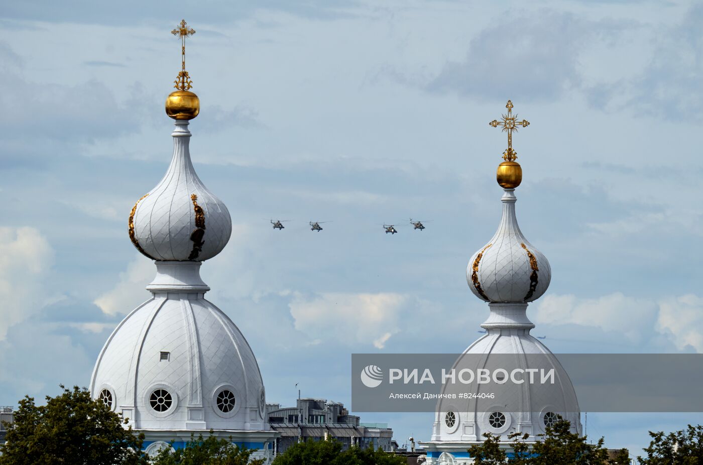 Генеральная репетиция парада ко Дню ВМФ