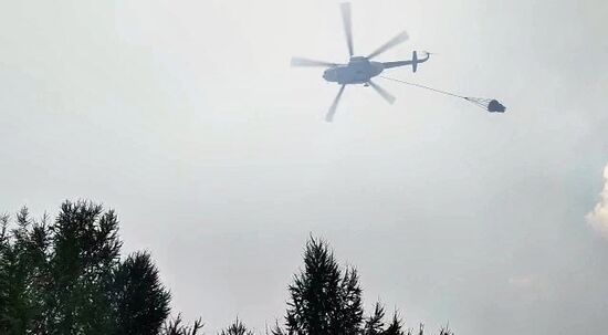 Лесные пожары в Якутии