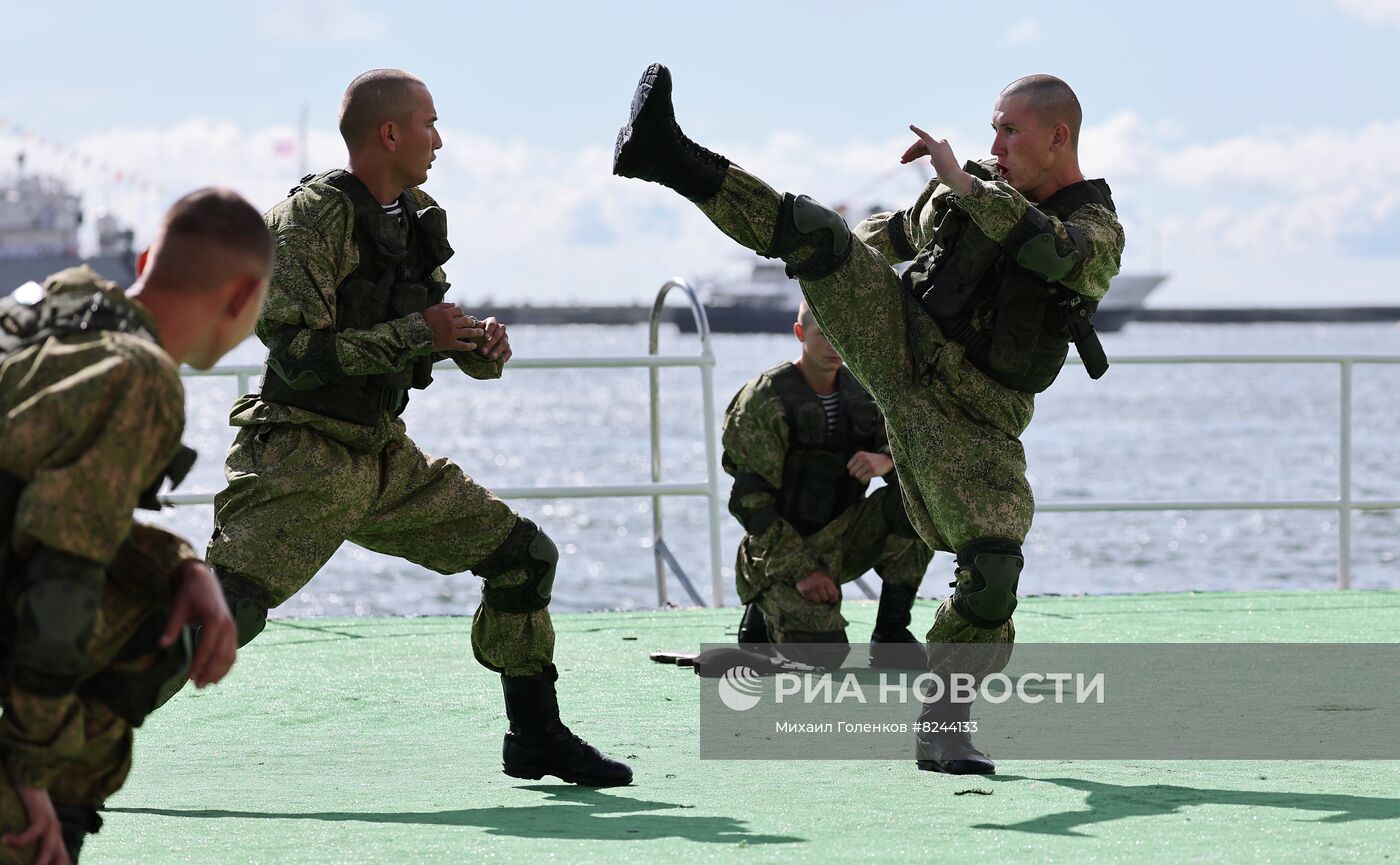 Генеральная репетиция парада ко Дню ВМФ 