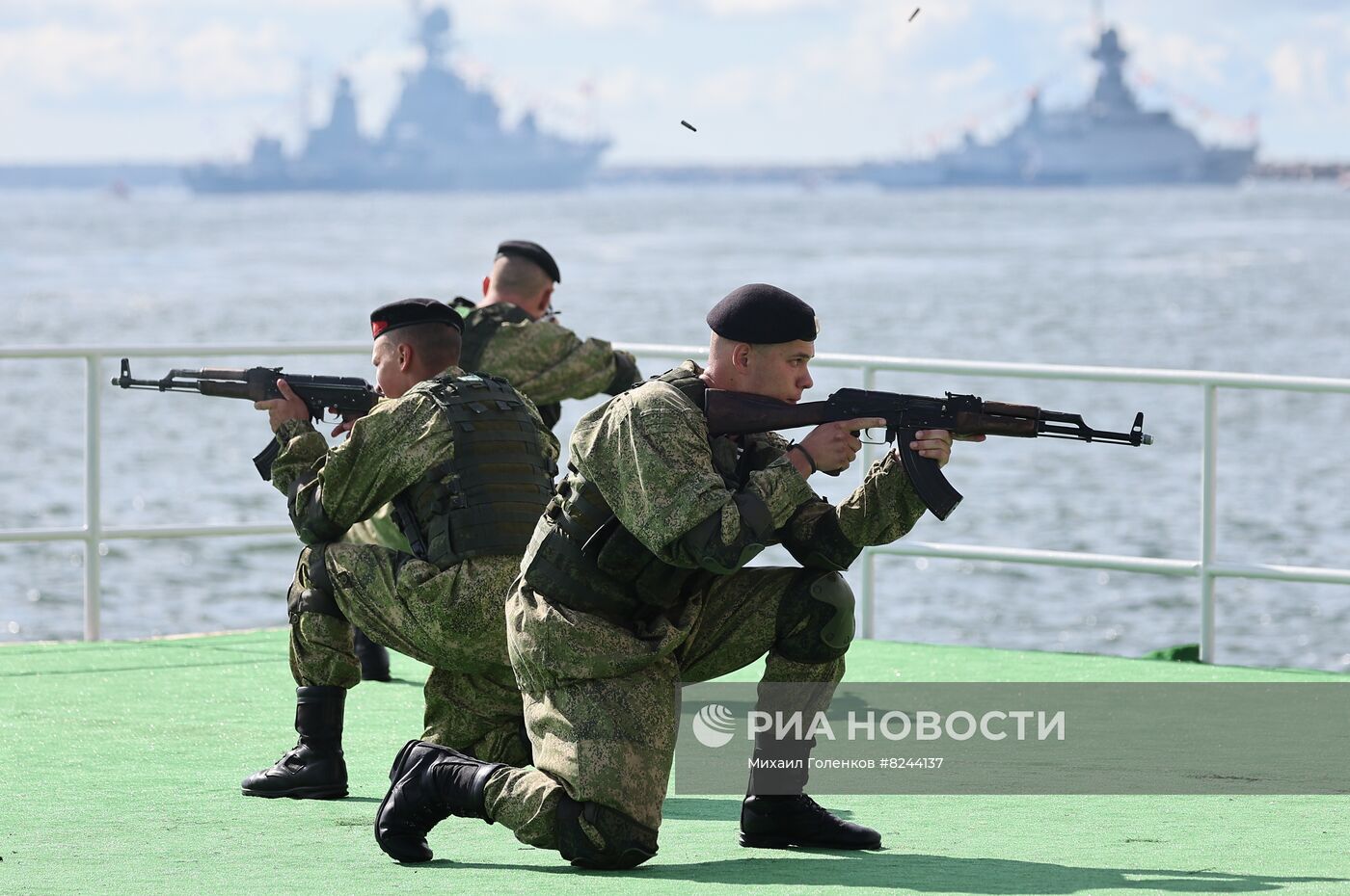 Генеральная репетиция парада ко Дню ВМФ 