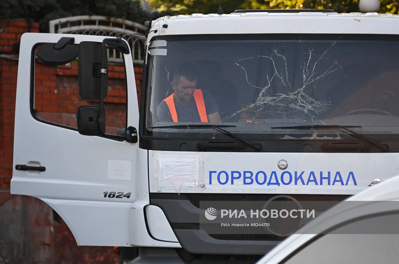 Инспекция восстановленной техники на "Мариупольском горводоканале"