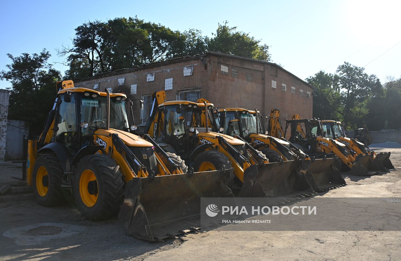 Инспекция восстановленной техники на "Мариупольском горводоканале"