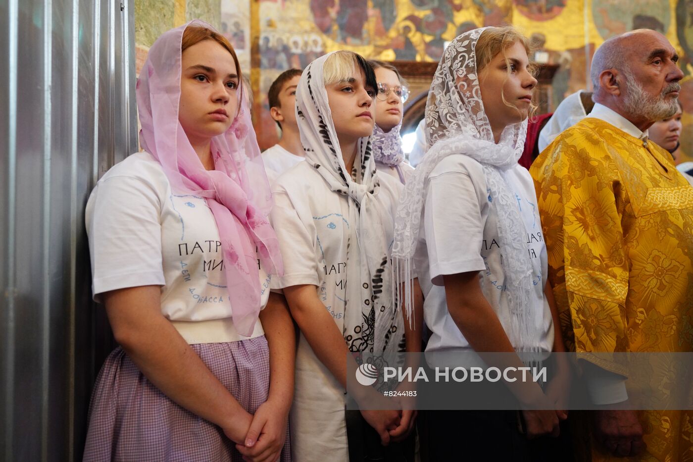 Патриаршее служение в день крещения Руси