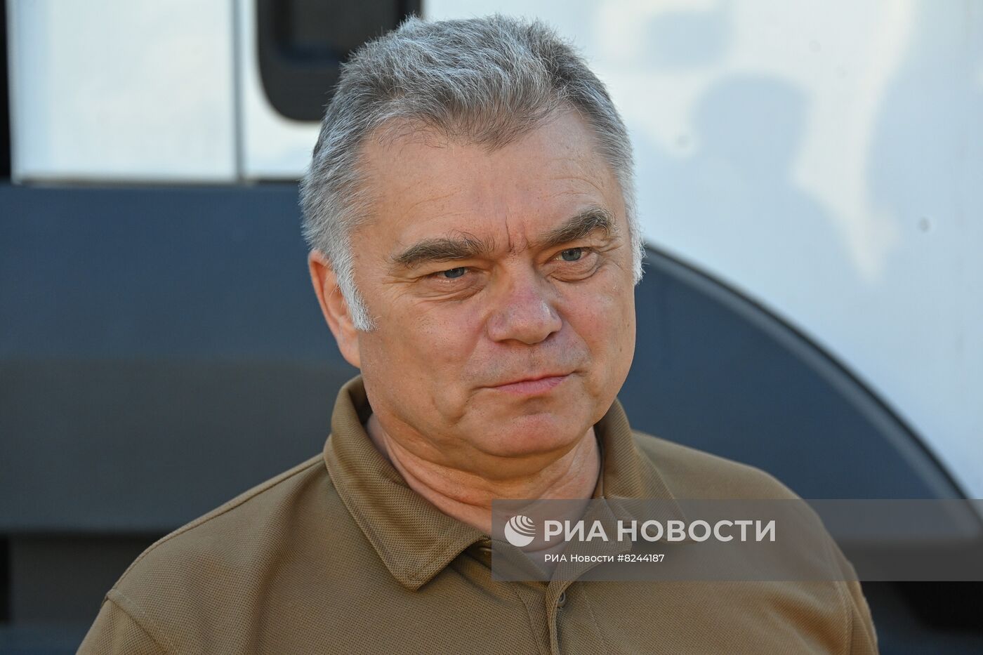 Инспекция восстановленной техники на "Мариупольском горводоканале"