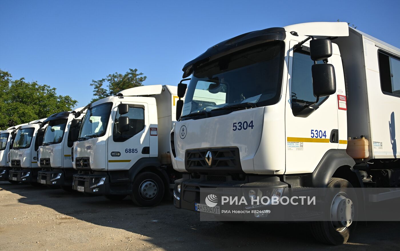 Инспекция восстановленной техники на "Мариупольском горводоканале"