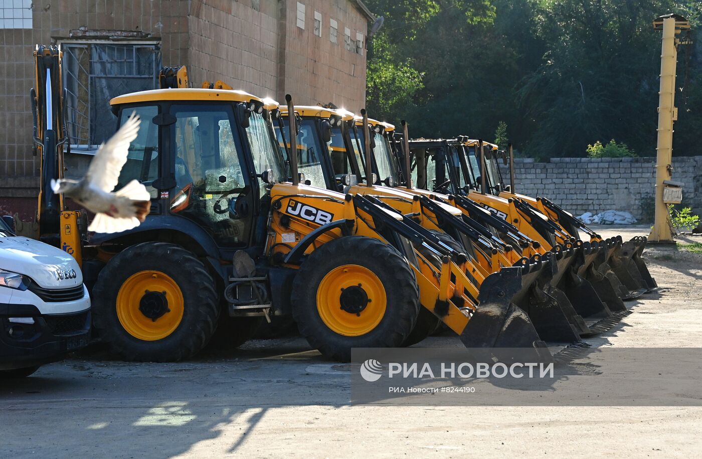 Инспекция восстановленной техники на "Мариупольском горводоканале"
