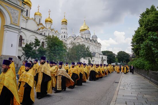 Патриаршее служение в день крещения Руси