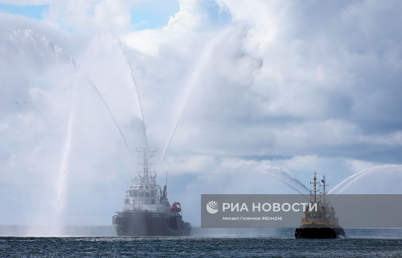 Генеральная репетиция парада ко Дню ВМФ 