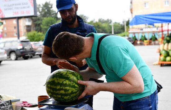 Бахчевые развалы в Екатеринбурге 