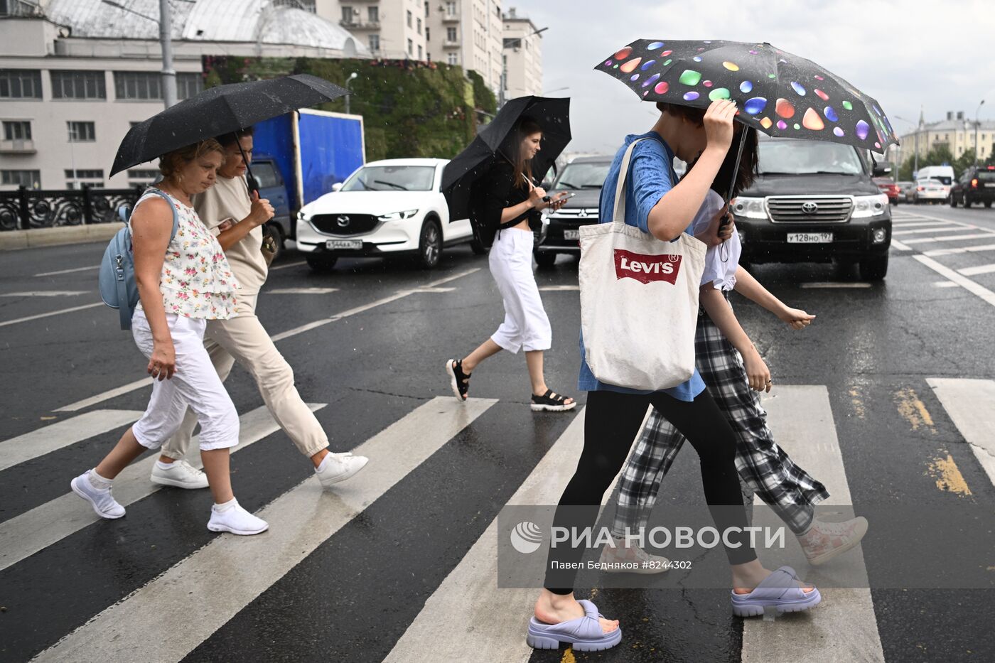 Дождь в Москве
