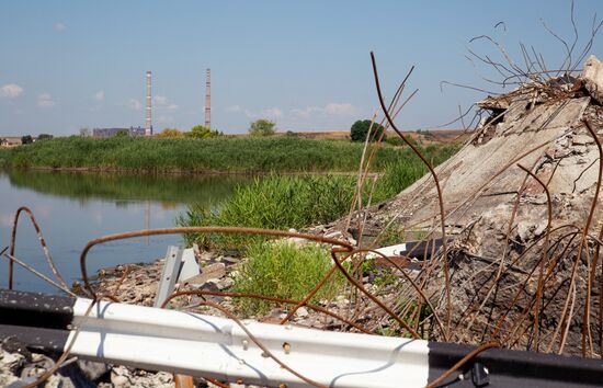 Освобожденная Углегорская ТЭС