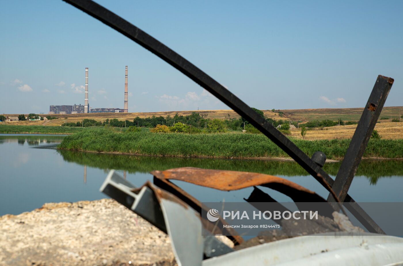 Освобожденная Углегорская ТЭС