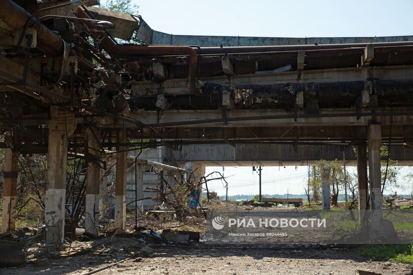 Освобожденная Углегорская ТЭС