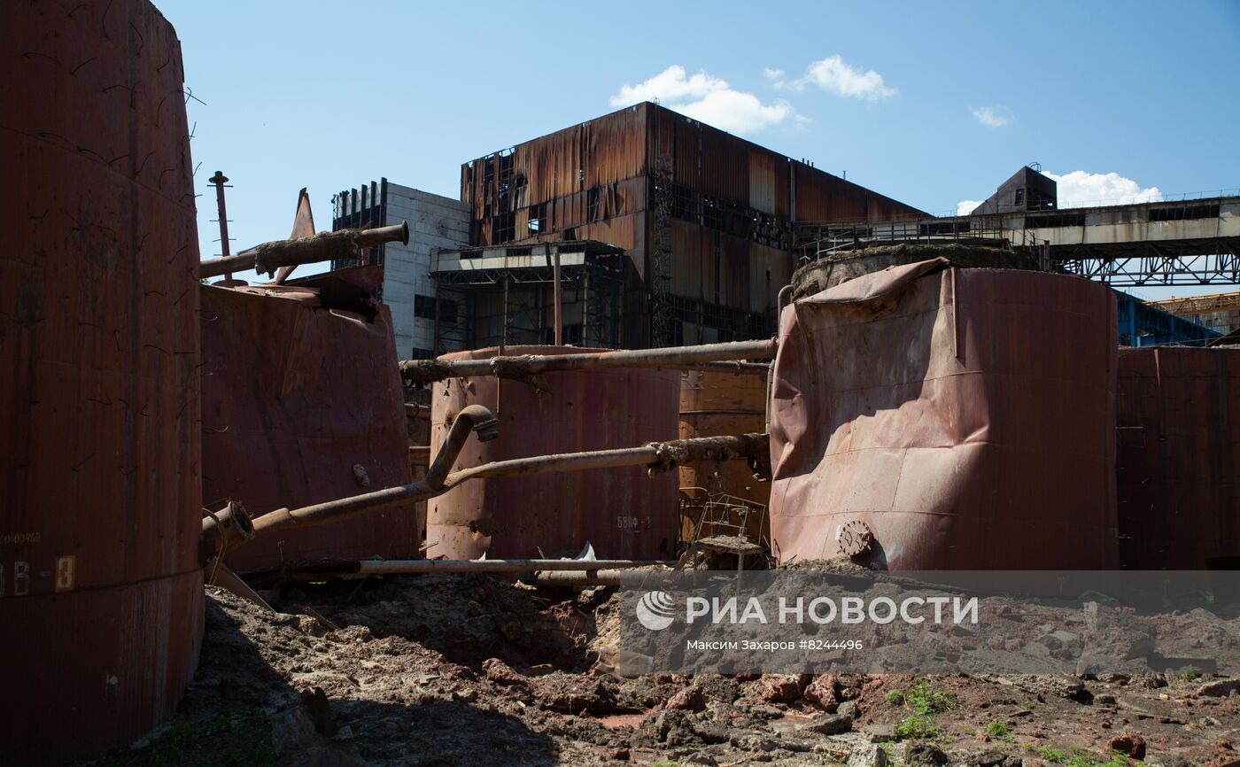 Освобожденная Углегорская ТЭС