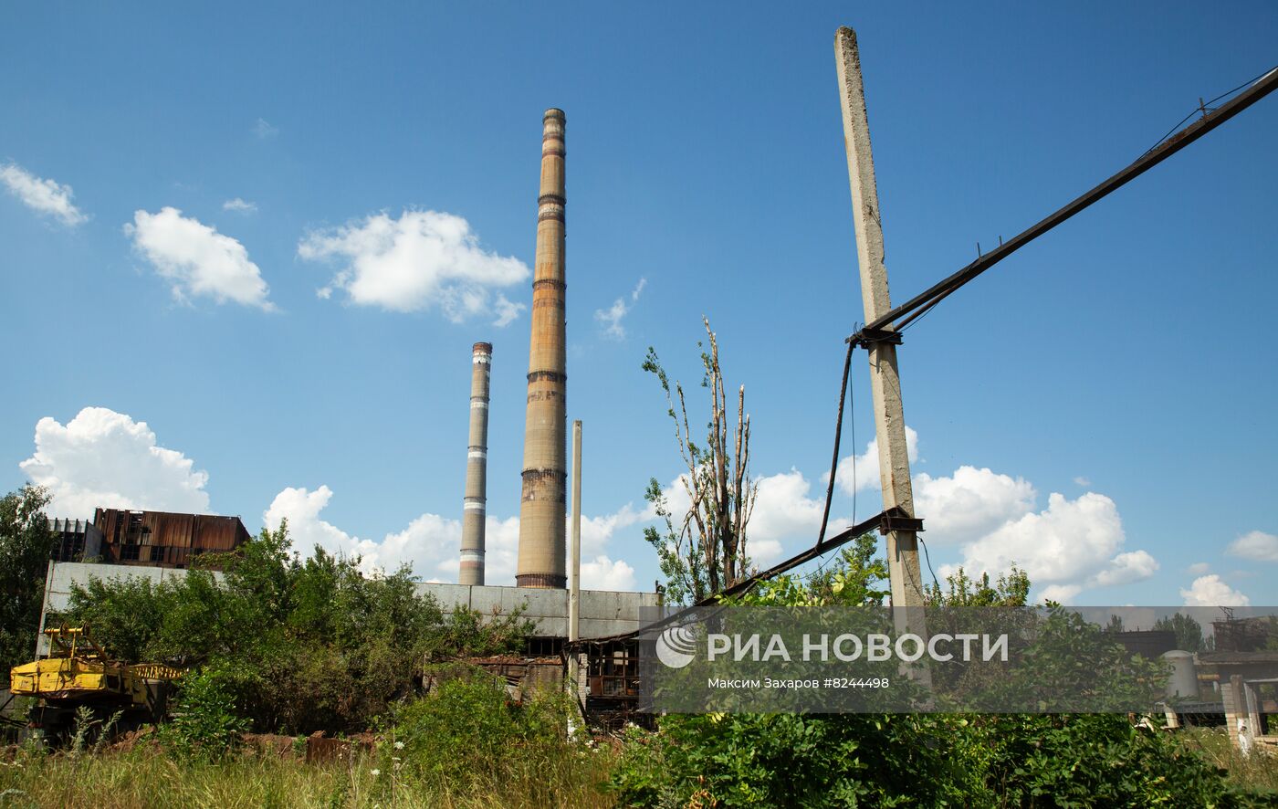 Освобожденная Углегорская ТЭС