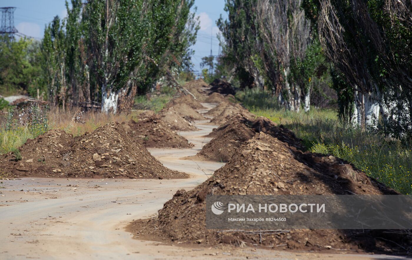 Освобожденная Углегорская ТЭС