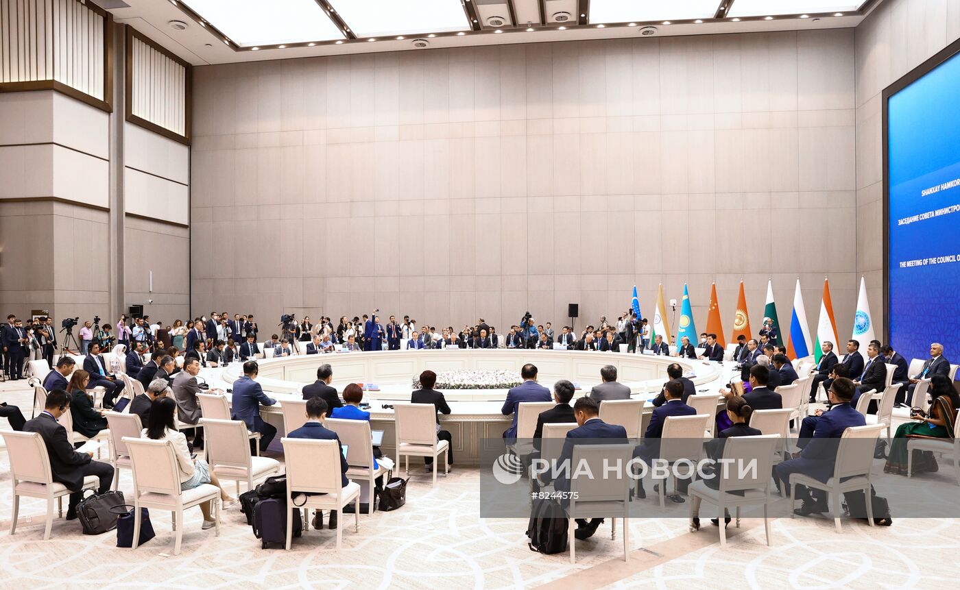 Заседание Совета министров иностранных дел государств-членов ШОС в Ташкенте