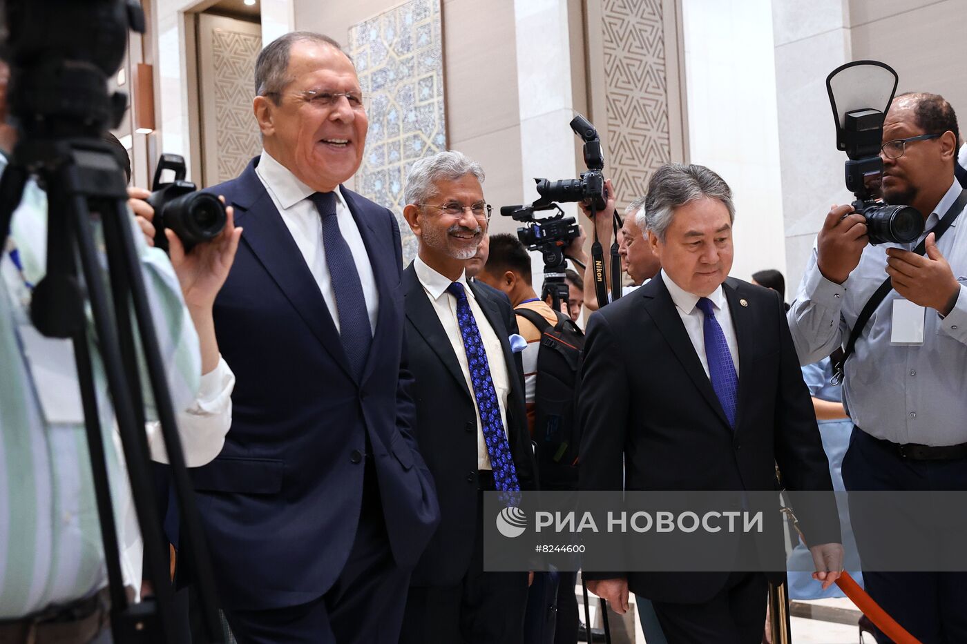 Заседание Совета министров иностранных дел государств-членов ШОС в Ташкенте