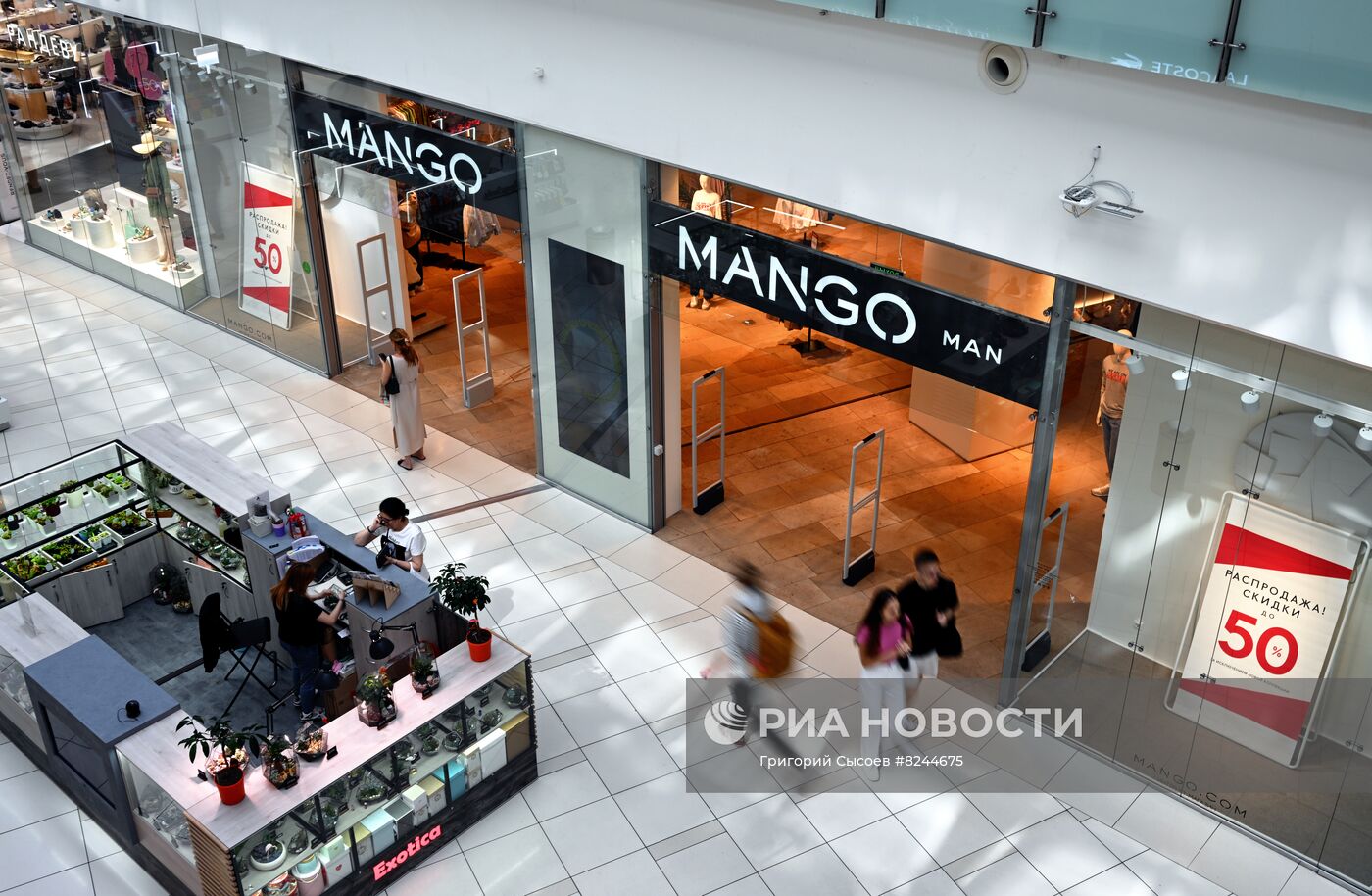 Магазины Mango в Москве возобновили свою работу
