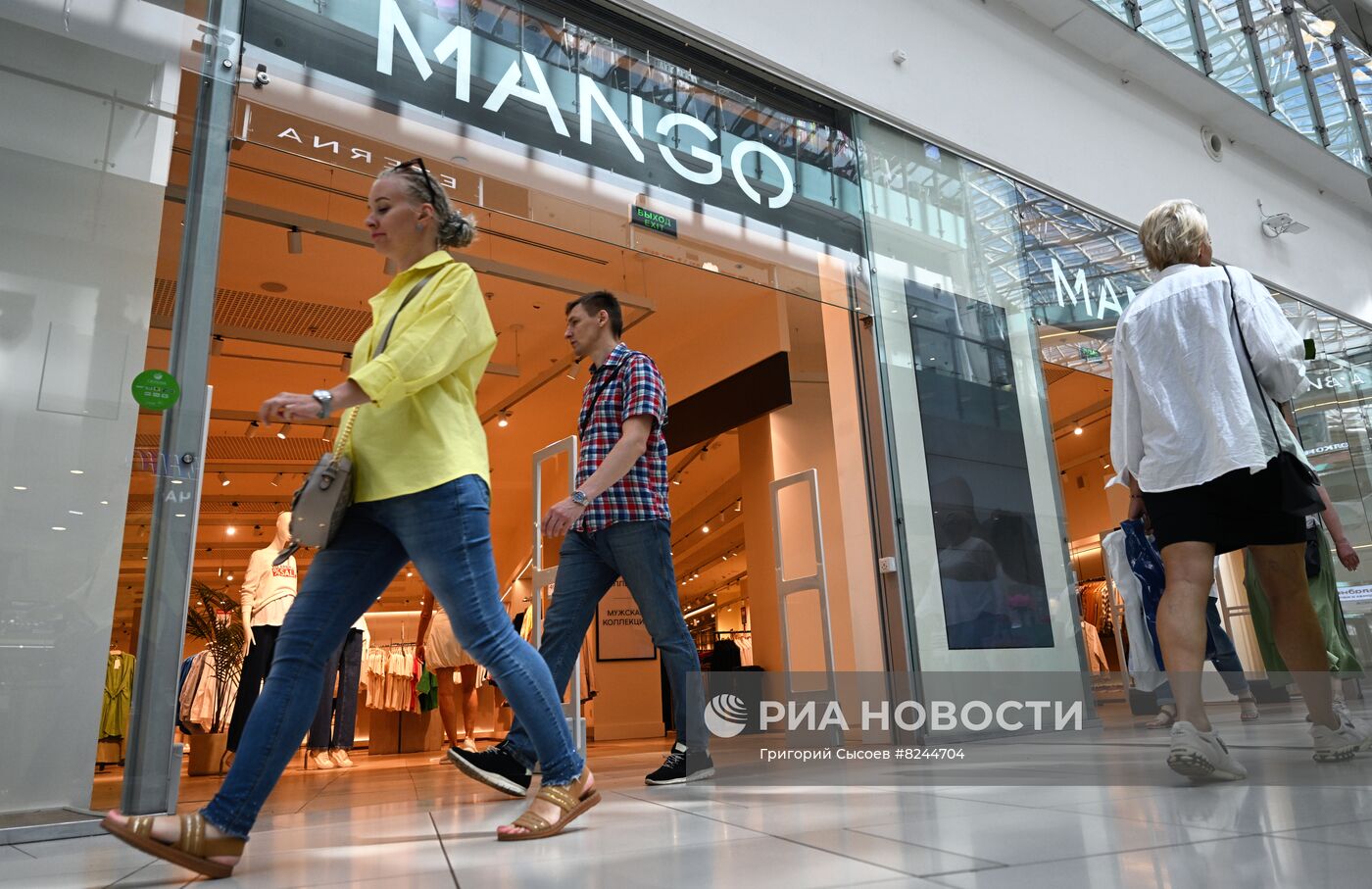 Магазины Mango в Москве возобновили свою работу