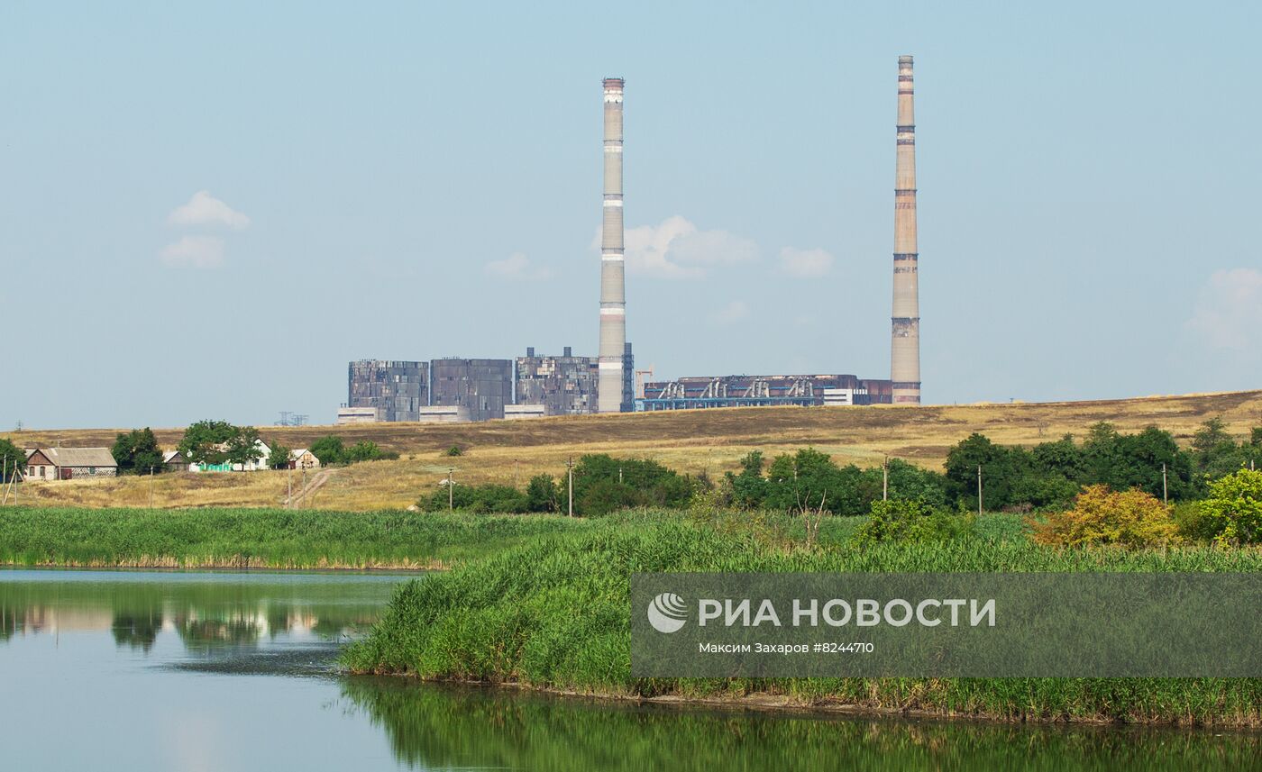 Освобожденная Углегорская ТЭС