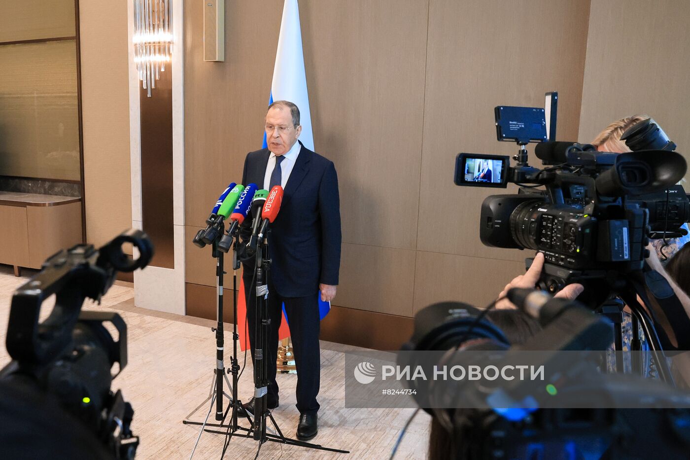 Заседание Совета министров иностранных дел государств-членов ШОС в Ташкенте