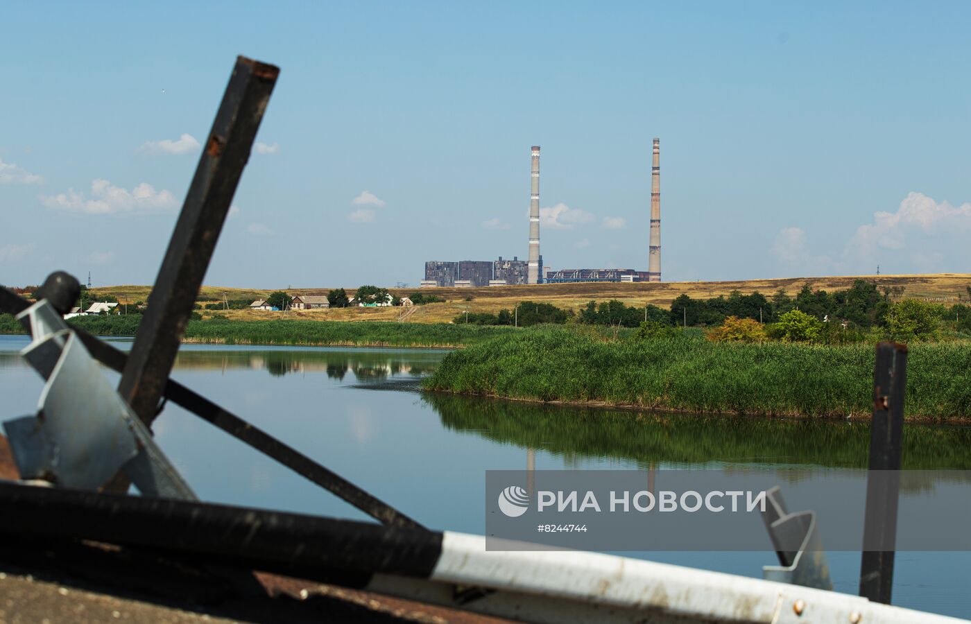 Освобожденная Углегорская ТЭС