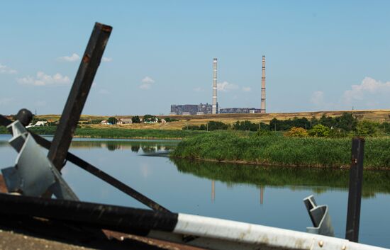 Освобожденная Углегорская ТЭС