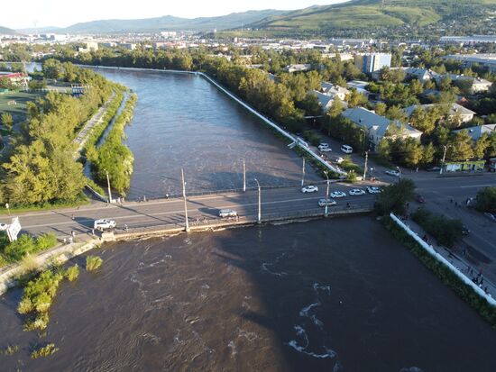 Уровень воды в реке Читинка превысил критическое значение