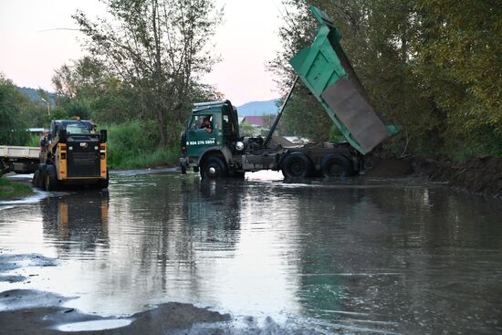 Уровень воды в реке Читинка превысил критическое значение