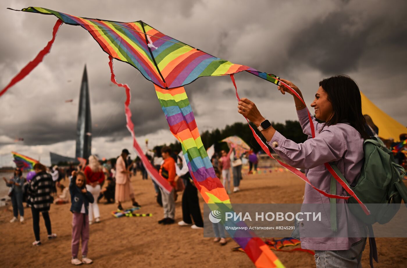 Фестиваль воздушных змеев в Санкт-Петербурге