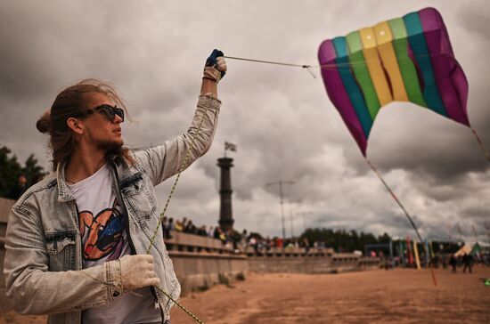 Фестиваль воздушных змеев в Санкт-Петербурге